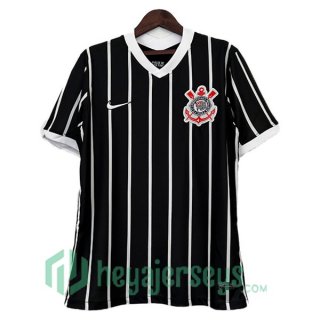 Corinthians Retro Away Soccer Jerseys Black 2020-2021