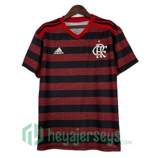 Flamengo Retro Home Soccer Jerseys Red Black 2019-2020