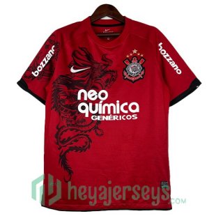 Corinthians Retro Third Soccer Jerseys Red 2011-2012