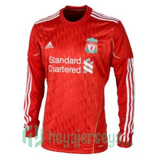 2011-2012 FC Liverpool Retro Home Jersey Long Sleeve Red