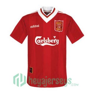 1995-1996 FC Liverpool Retro Home Jersey Red
