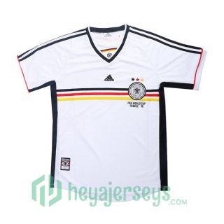 1998 World Cup Germany Retro Home Jersey White