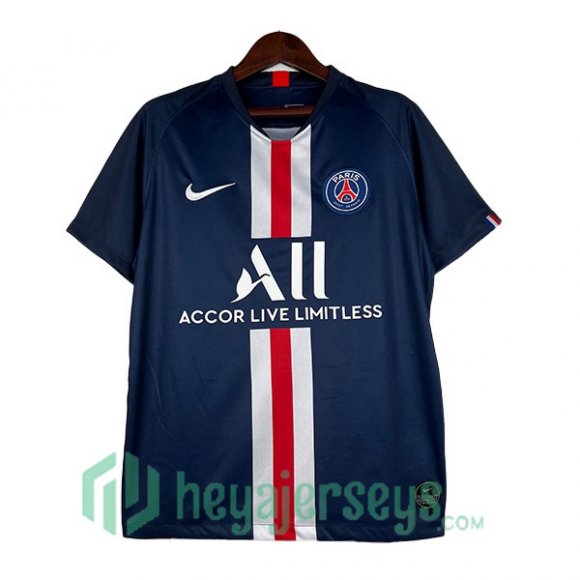 Paris PSG Retro Home Blue Royal 2019-2020