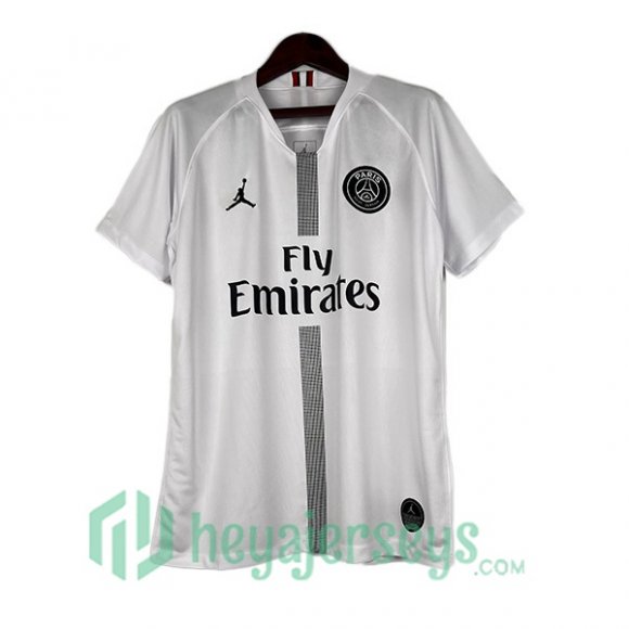 Paris PSG Retro Away White 2018-2019