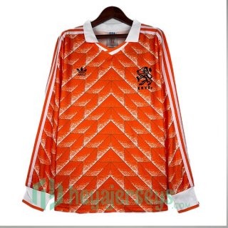 Netherlands Retro Home Long Sleeve Orange 1988