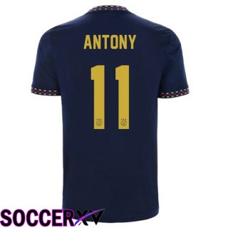 AFC Ajax (Antony 11) Away Jersey Black 2022/2023