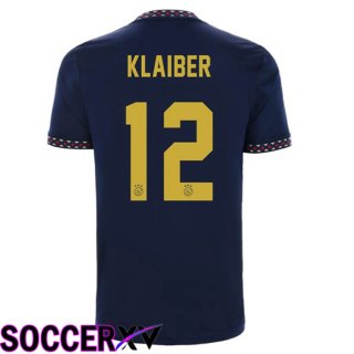 AFC Ajax (Klaiber 12) Away Jersey Black 2022/2023