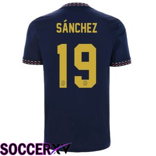 AFC Ajax (Sánchez 19) Away Jersey Black 2022/2023