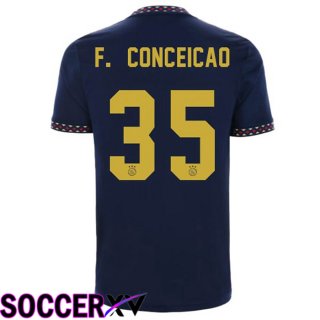 AFC Ajax (F. Conceicao 35) Away Jersey Black 2022/2023