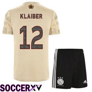 AFC Ajax (Klaiber 12) Kids Third Jersey Brown 2022/2023
