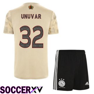 AFC Ajax (Unuvar 32) Kids Third Jersey Brown 2022/2023