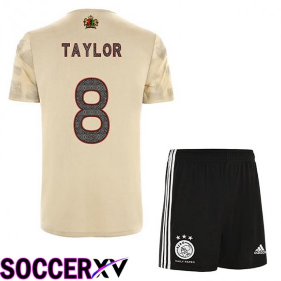 AFC Ajax (Taylor 8) Kids Third Jersey Brown 2022/2023
