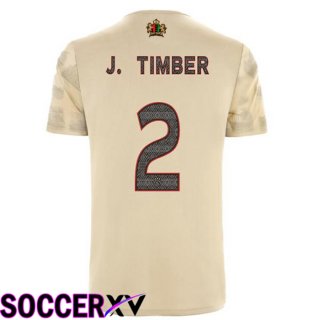 AFC Ajax (J. Timber 2) Third Jersey Brown 2022/2023