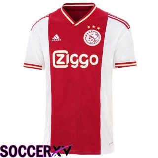 AFC Ajax Home Jersey White Red 2022 2023