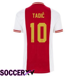 AFC Ajax (Tadić 10) Home Jersey White Red 2022 2023