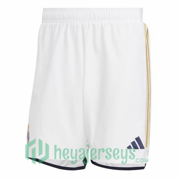Real Madrid Soccer Jersey Home White 2023/2024