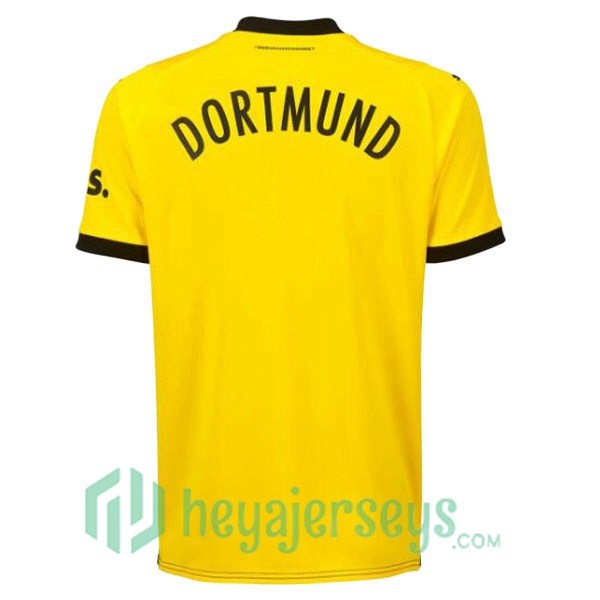Dortmund BVB Soccer Jersey Home Yellow Black 2023/2024